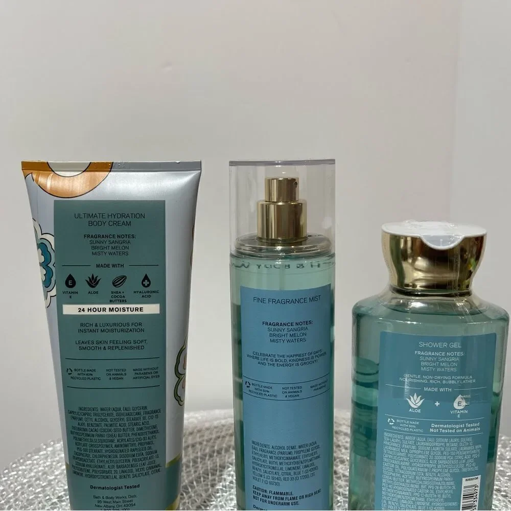 Bath & Body Works bbw rainbow